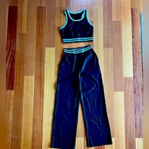 SHEIN sporty, two-piece top and bottom… Super cute for travel.